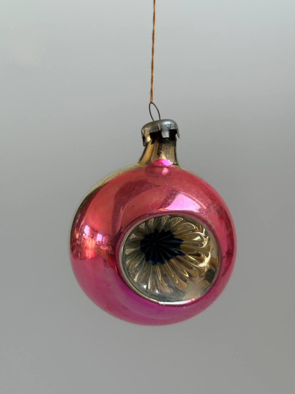 Set of 8 Vintage Glass Baubles