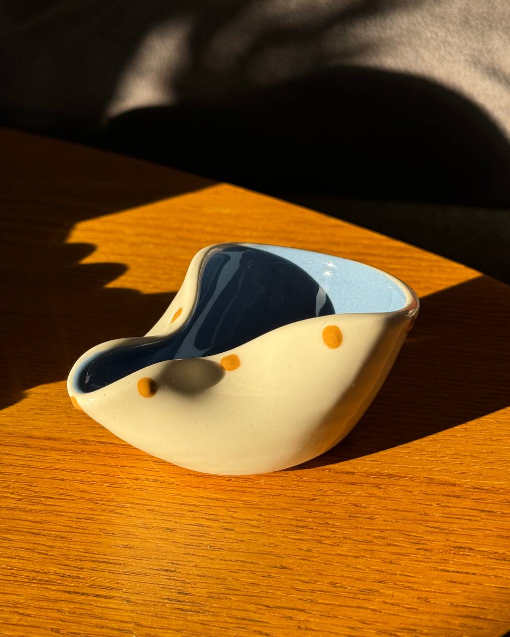 Vintage Hornsea Hand-Shaped Bowl
