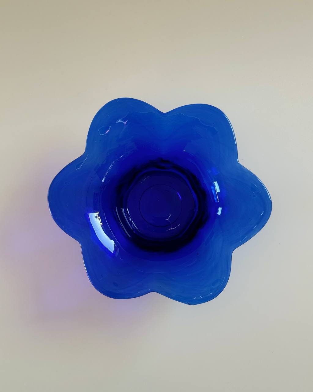 Striking Vintage Cobalt Blue Bowl