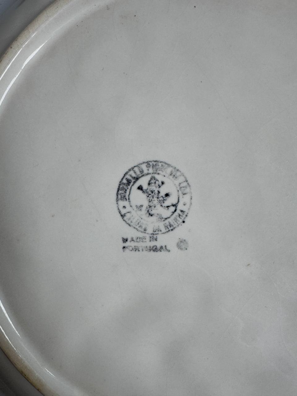 Vintage Bordallo Pinheiro Red Fish Plate – Made in Portugal