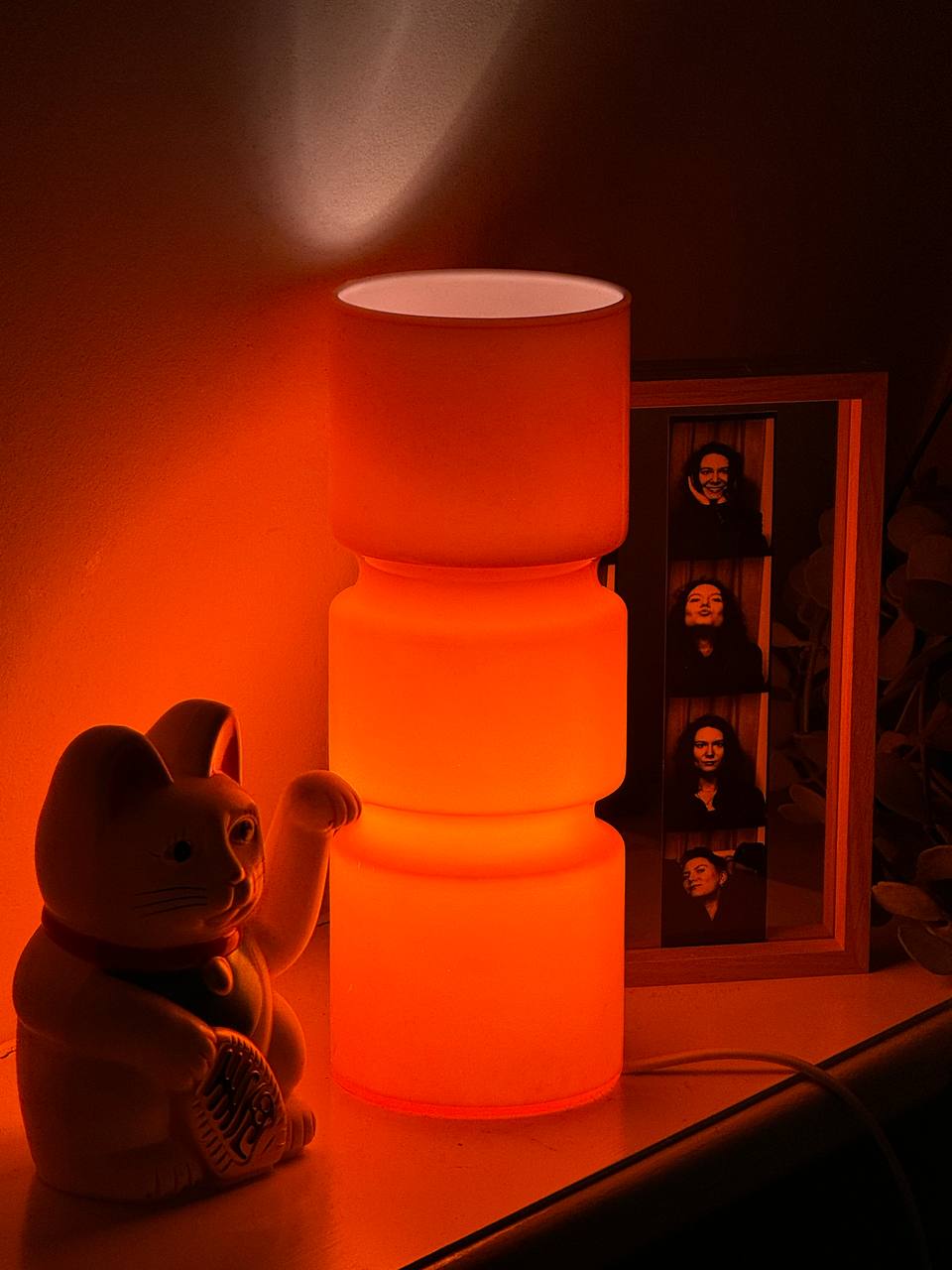 Habitat Fitz Glass Table Lamp