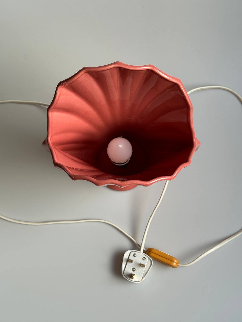 Vintage Shell Lamp