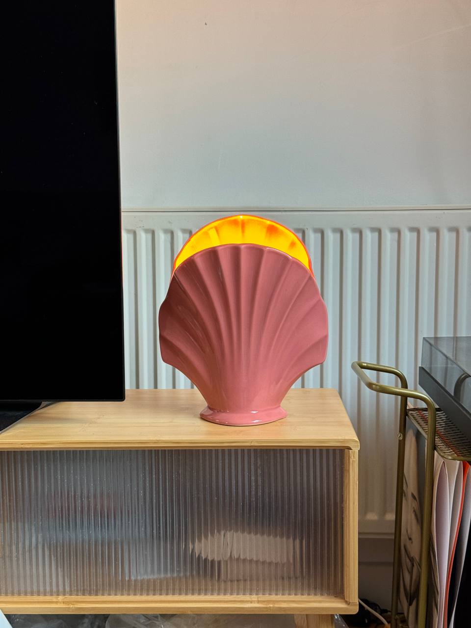 Vintage Shell Lamp