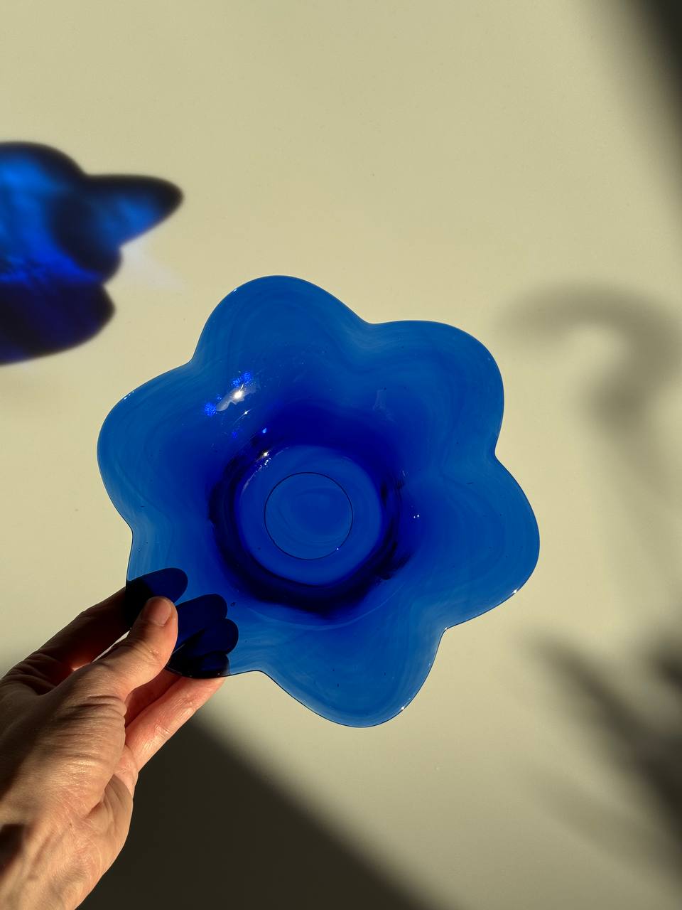 Striking Vintage Cobalt Blue Bowl