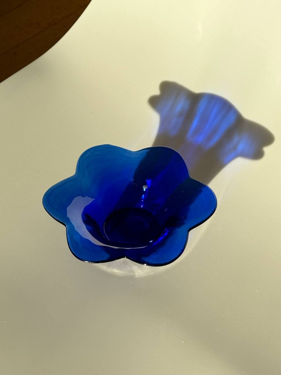 Striking Vintage Cobalt Blue Bowl