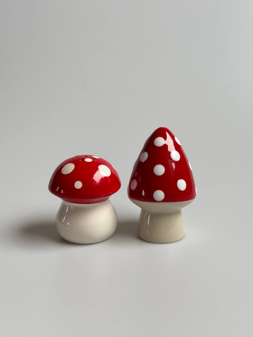 Vintage Toadstool Cruet Set - Salt & Pepper Shakers