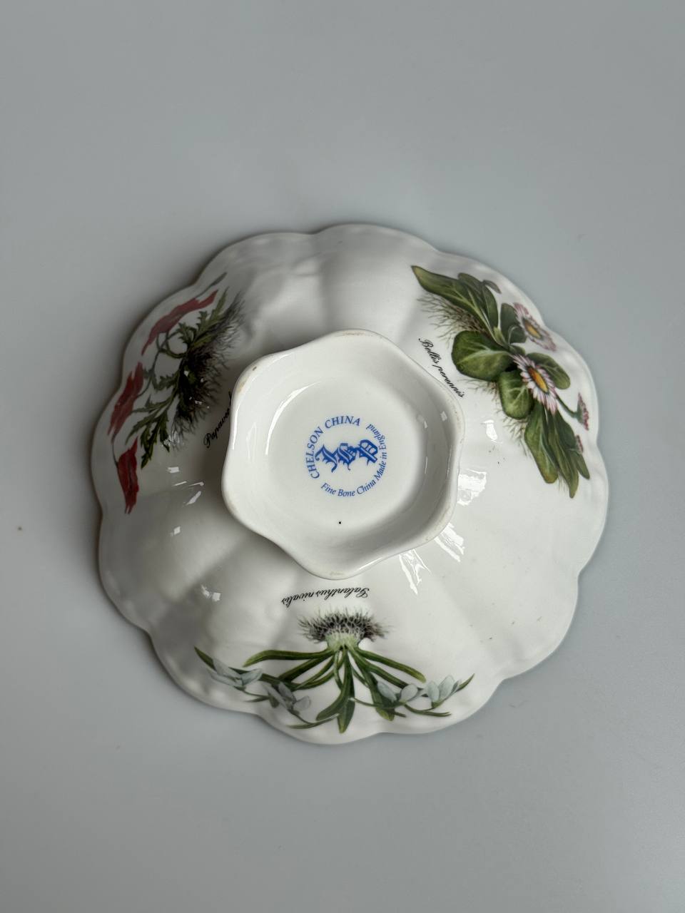Vintage Chelson China Floral Bowl